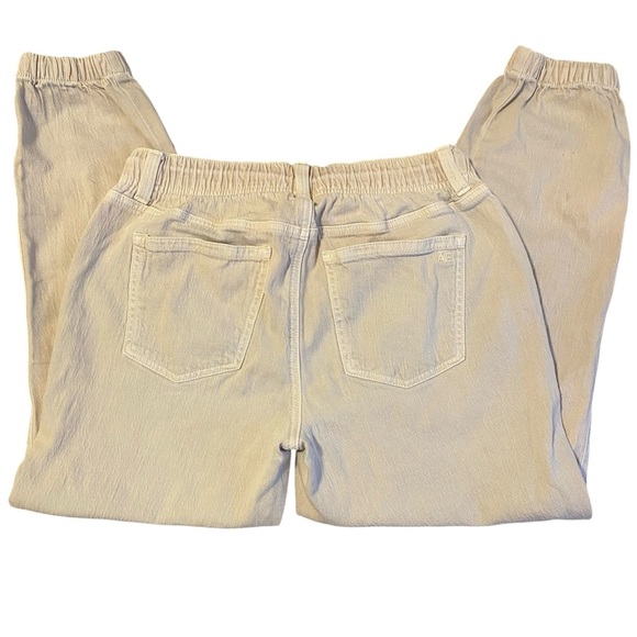 American Eagle Outfitters Tan Joggers Relaxed Fit Elastic Waistband - Picture 2 of 8